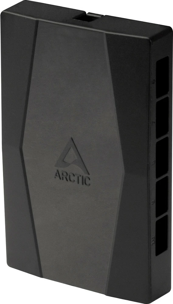 Hub për ventilatorë kasë ARCTIC Case Fan Hub, 10x, SATA, i zi