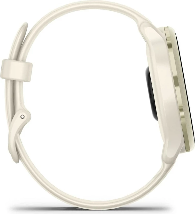 Smartwatch Garmin vívoactive 6, 42 mm, AMOLED, GPS, i bardhë