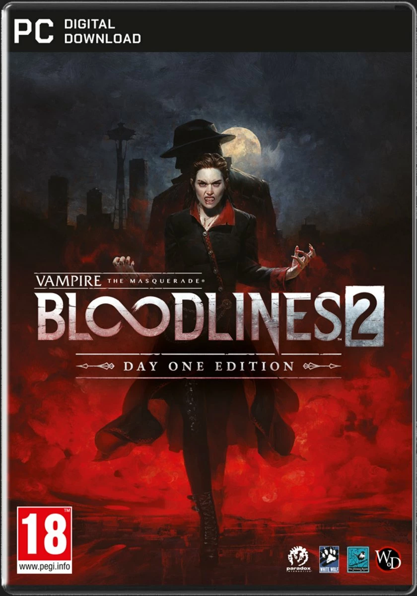Lojë PC Plaion Vampire: The Masquerade - Bloodlines 2 Day One Edition, Digital Download, PEGI 18