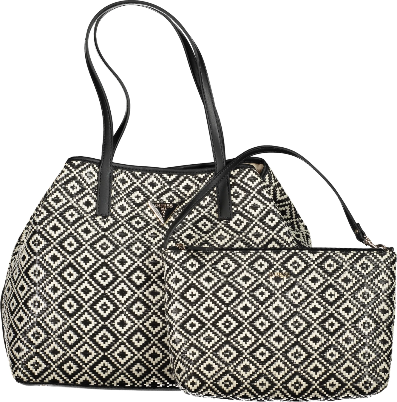 Çantë femra GUESS JEANS VIKKY II, e zezë