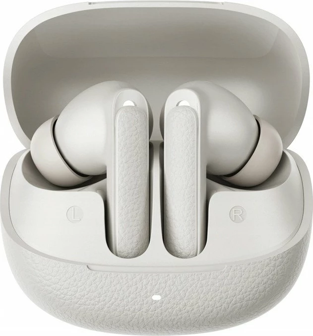 Kufje QCY Buds HT15, ANC, TWS, Bluetooth 5.4, 6 mikrofona, IPX4, deri 25 orë me kuti, të bardha