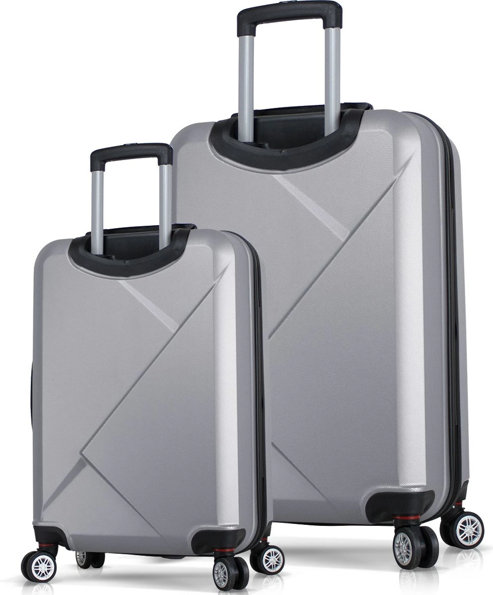 Set valixhesh (2 copë), ngjyrë gri, Zoozie Bags, 4902
