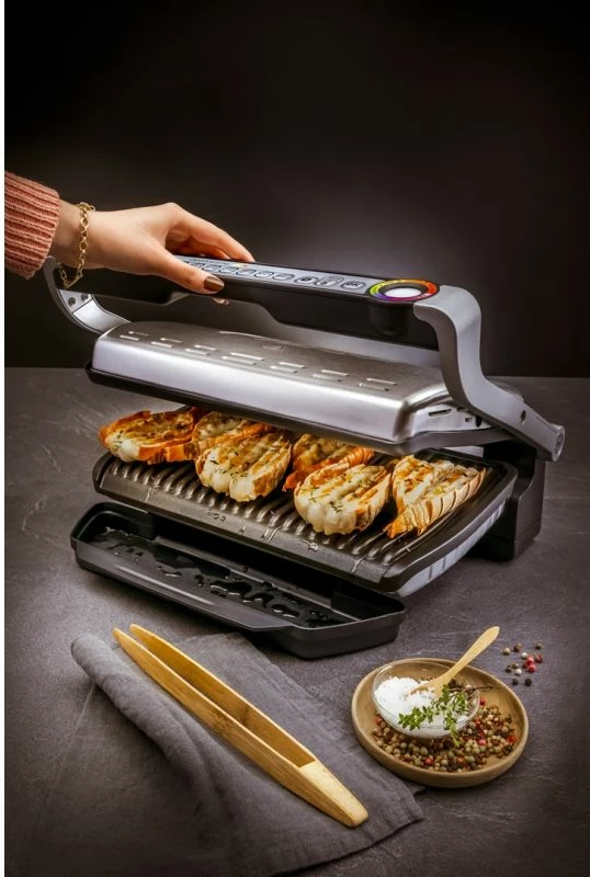 Grill elektrik Tefal Optigrill+ XL GC724D, zi/metalik