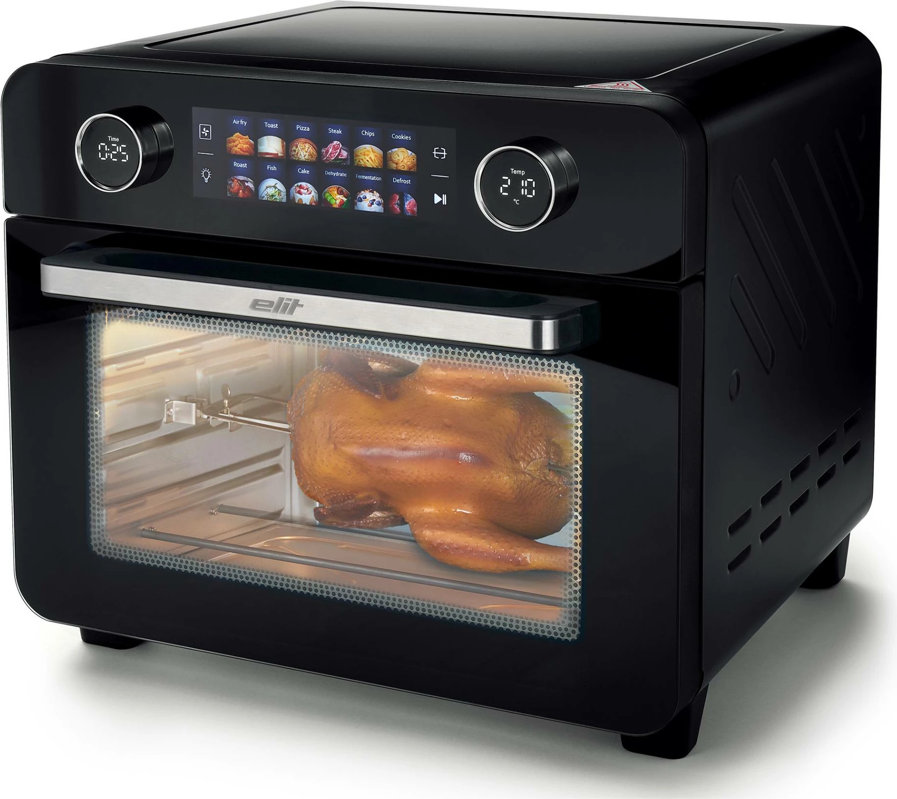 Furrë air fryer Elit NutriFry AF25L 25L 2250W, e zezë