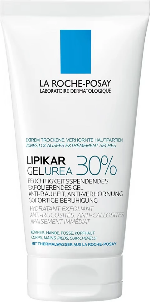 Gel eksfoliues hidratues La Roche Posay Lipikar Gel Urea 30%, 50ml