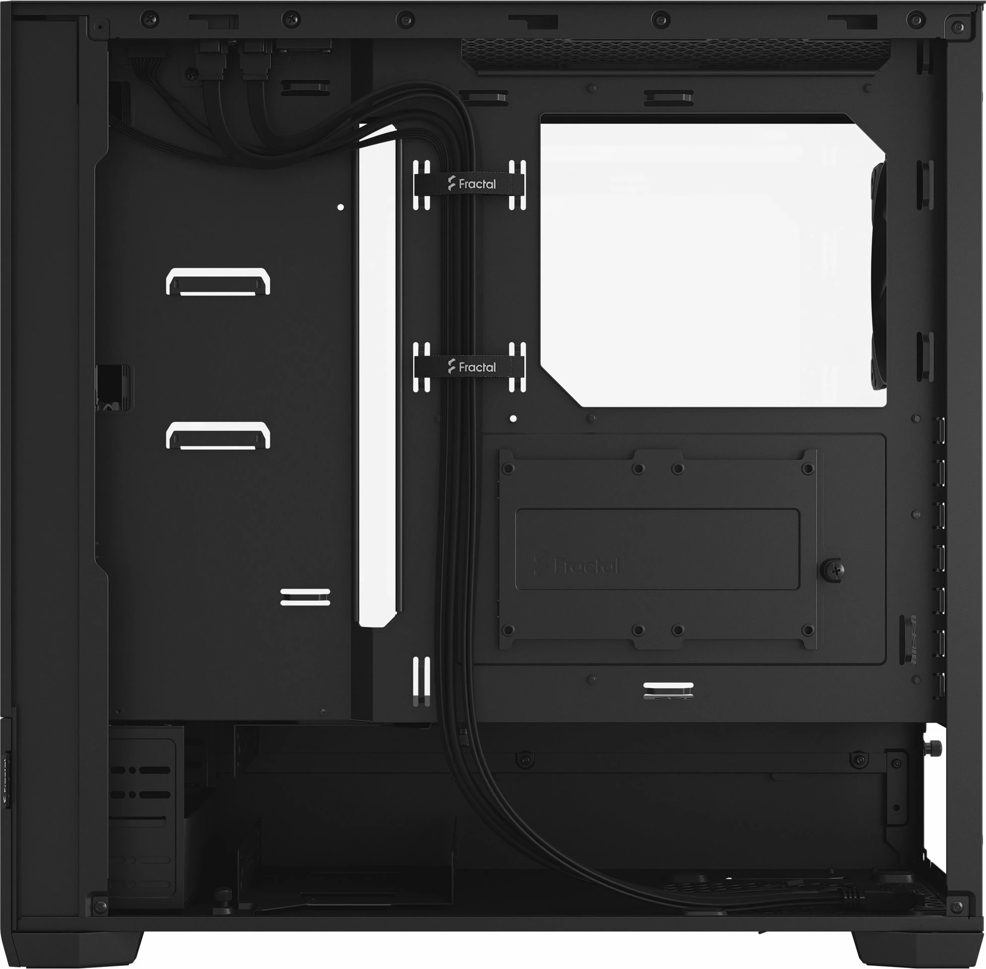 Kasë Fractal Design Pop Air TG FD-C-POA1A-02 Midi Tower ATX, e zezë