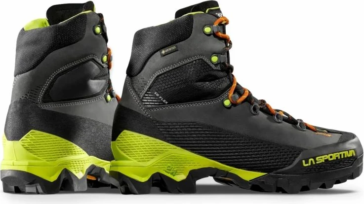 Çizme alpinizmi La Sportiva për meshkuj, carbon/lime punch [Madhësia: 43.5]