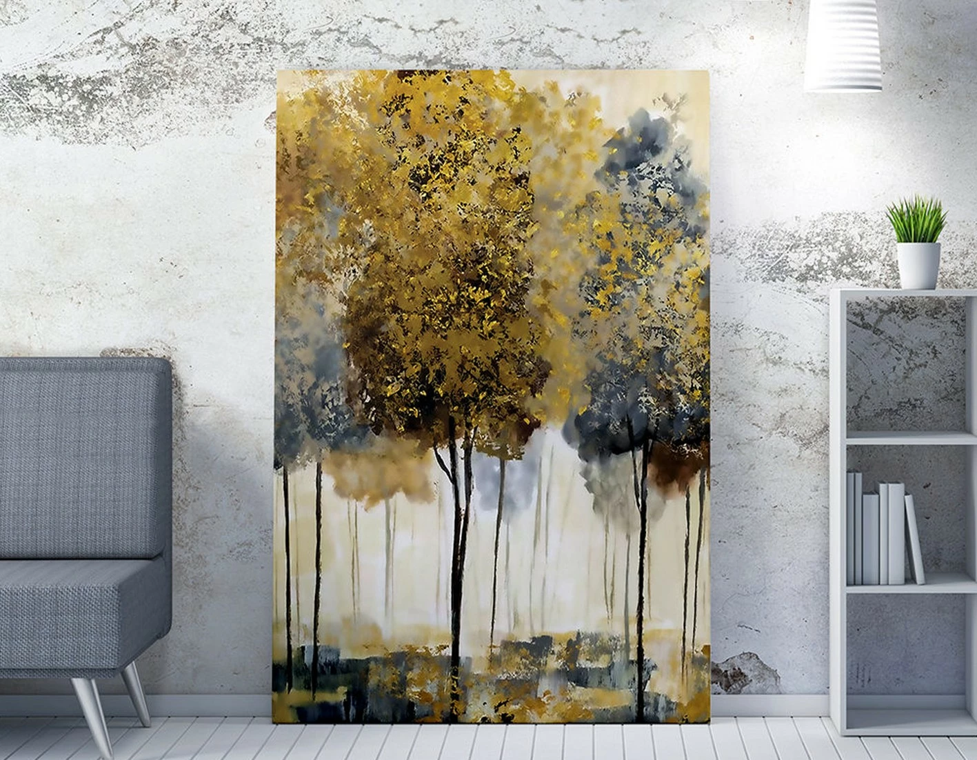 Pikturë dekorative në kanavacë Wallity WY229, shumëngjyrëshe, 50x70cm