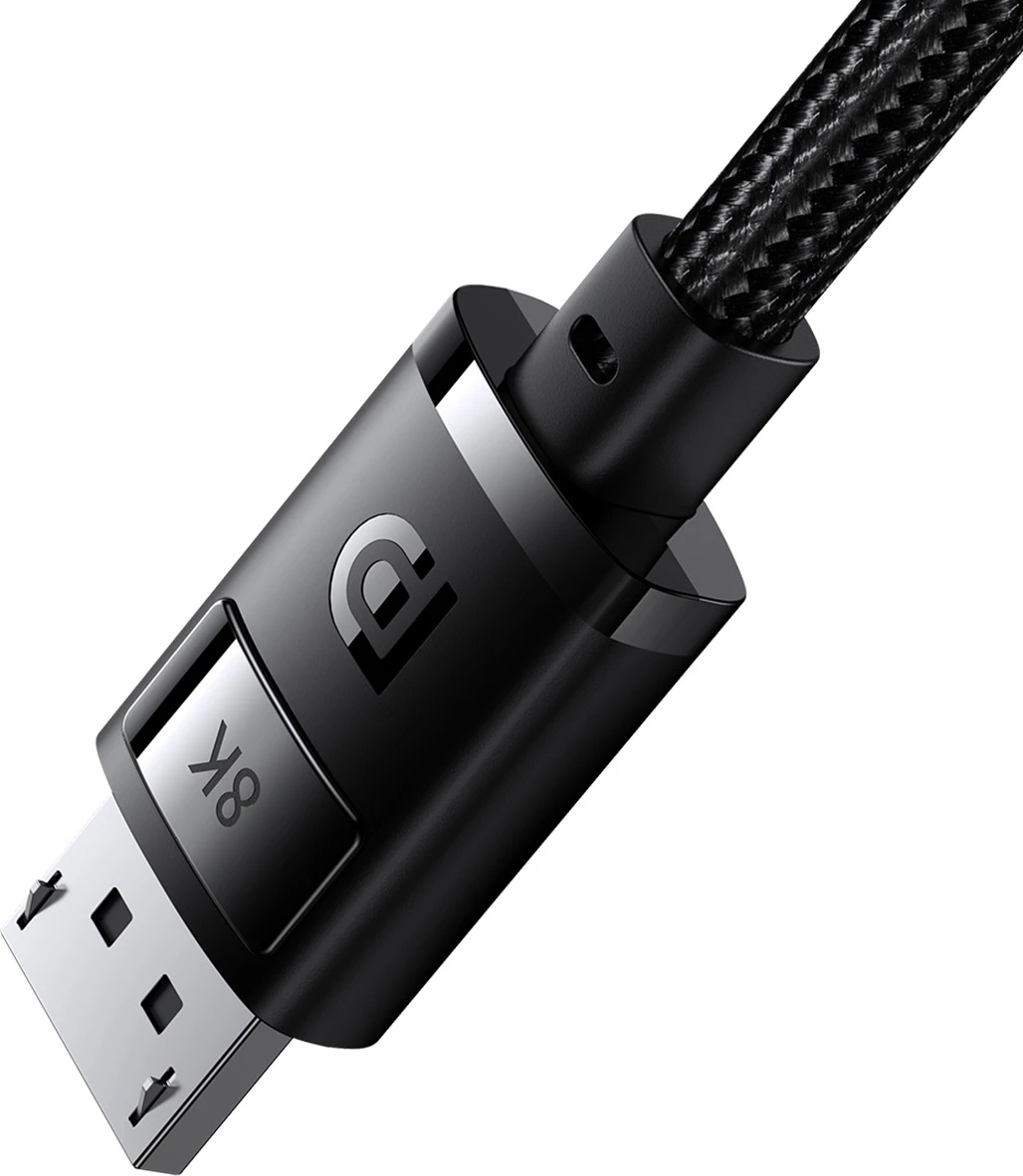 Kabllo DisplayPort Baseus High Definition Series 2m, 8K 60Hz, e zezë