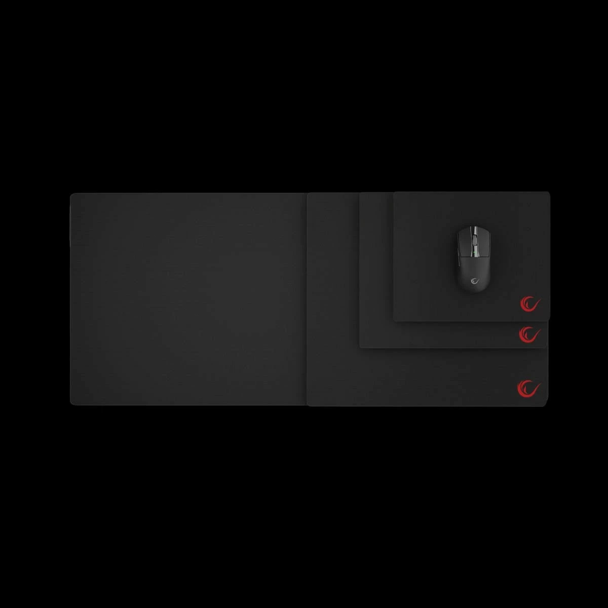 Mauspad Rampage Blitz XXL 900x400x4mm, zi