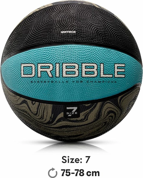 Top basketbolli Meteor, blu [Madhësia: Standarde]