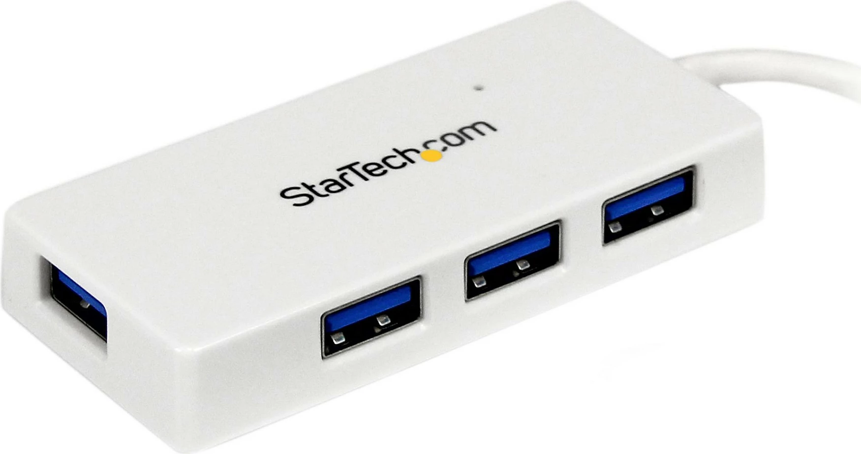 Hub USB StarTech ST4300MINU3W, 4x USB 3.2 Gen 1 Type-A, 5Gbps, i bardhë