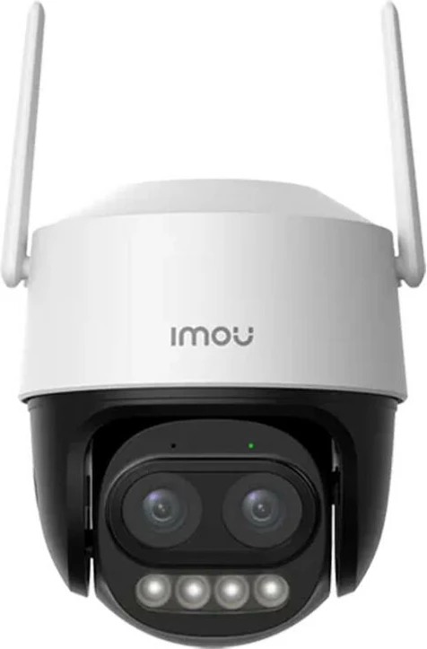 Kamerë sigurie e jashtme IMOU Cruiser Z 5MP, WiFi, 360°, IP66, Dy lente, Alarm, Dy-drejtimëshe, E bardhë