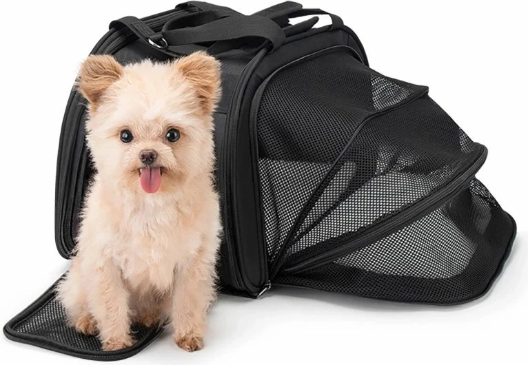 Çantë transporti për qen e mace Rockbros 30140028001, e zezë