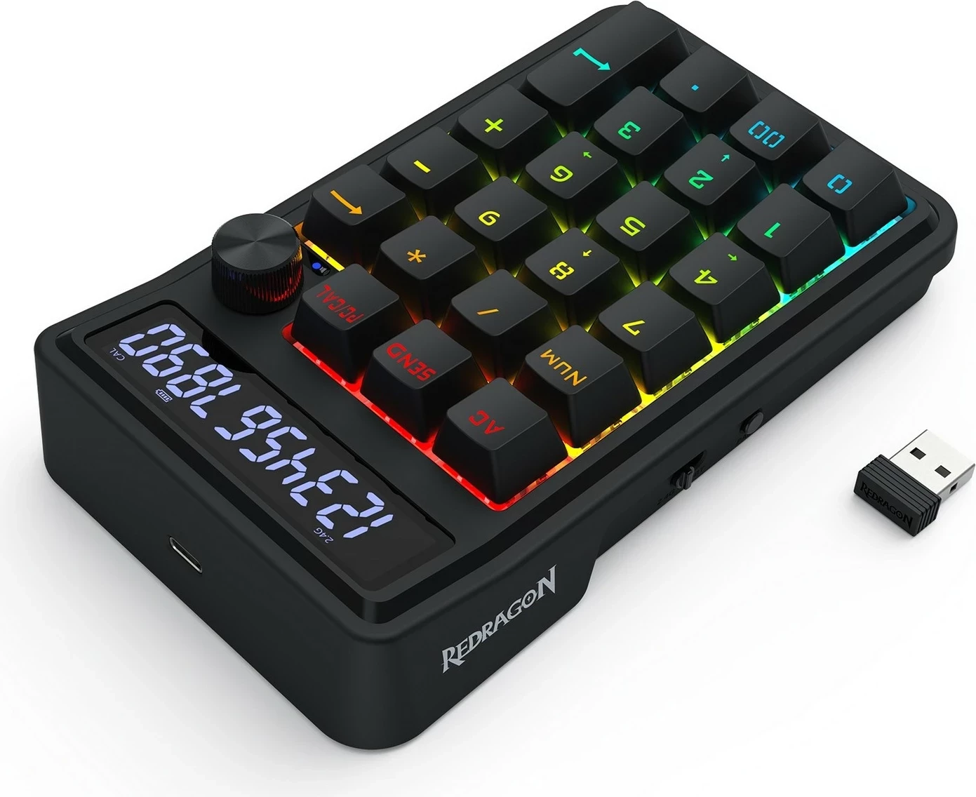 Tastierë mekanike Redragon Cove K733-RGB-WL, RGB, wireless/wired, e zezë 6