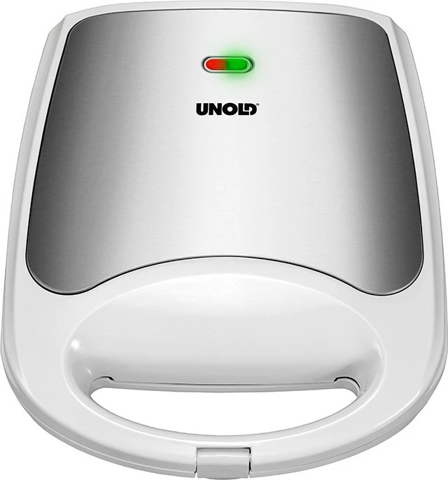 Tostier UNOLD 48480 Quadro, 4 sanduiçe, inox/bardhë