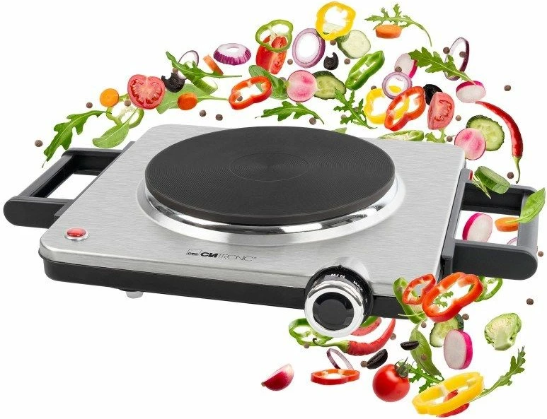Soba elektrike Clatronic EKP 3788, e zezë/inoks