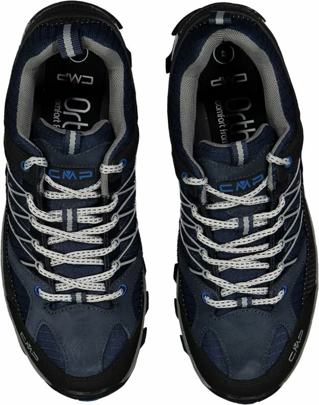 Këpucë për meshkuj CMP Rigel Low WP, të zeza dhe blu të errët