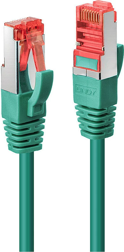 Kabllo rrjeti LINDY 47746 Cat6 S/FTP 0.5m RJ-45, e gjelbër