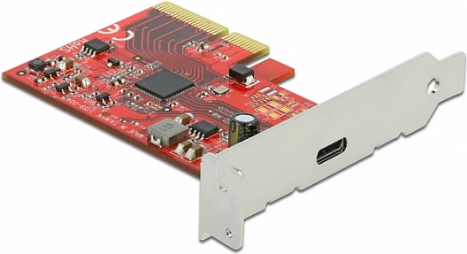 Kartë zgjerimi PCIe DeLOCK, USB 3.2 Gen 2x2 Type-C, 20 Gbit/s, low-profile