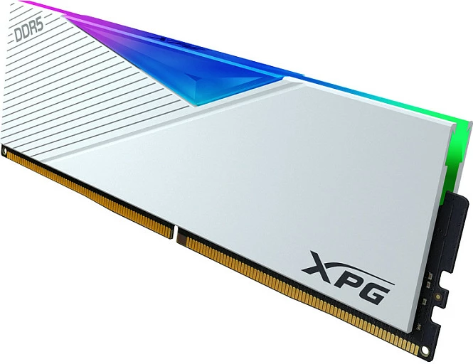 RAM Memorje ADATA XPG Lancer RGB, DDR5 64GB (2x32GB) 6000MHz CL30, e bardhë