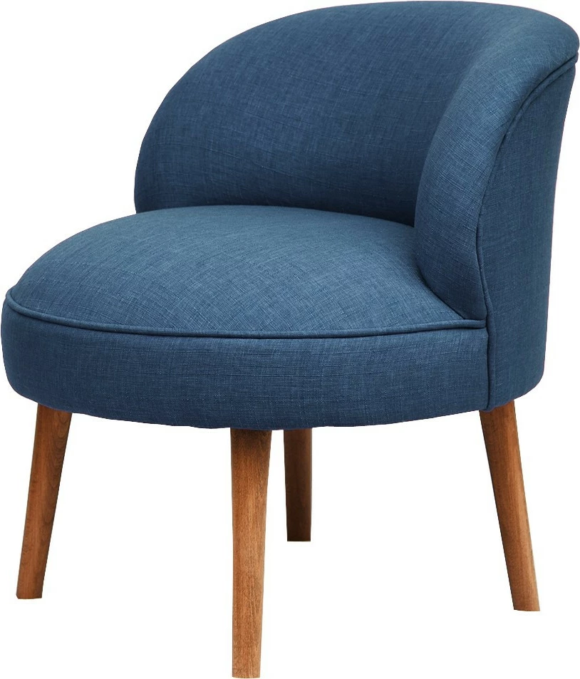 Karrige Wing Atelier del Sofa, ngjyrë sax blu