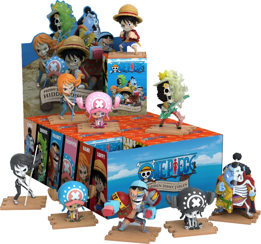 Figuricë koleksionuese Mighty Jaxx Freeny's Hidden Dissectibles One Piece Series 02, 1 copë (random)