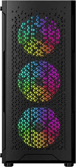 Kuti kompjuteri Gembird Fornax 400X midi-tower, e zezë