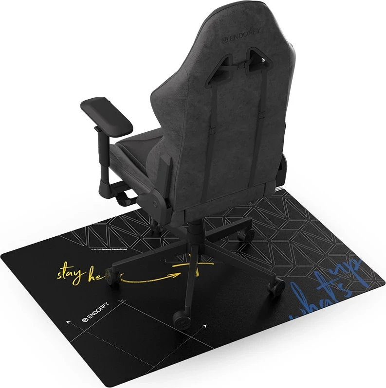 Mbështjellës dyshemeje Endorfy për karrige gaming, i zi