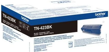 Toner, Brother TN-423BK, rendiment 6.5k faqe, e zezë