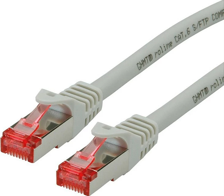 Kablë rrjeti ROLINE 21.15.2606, Cat6 S/FTP, 7.5 m, RJ-45, gri
