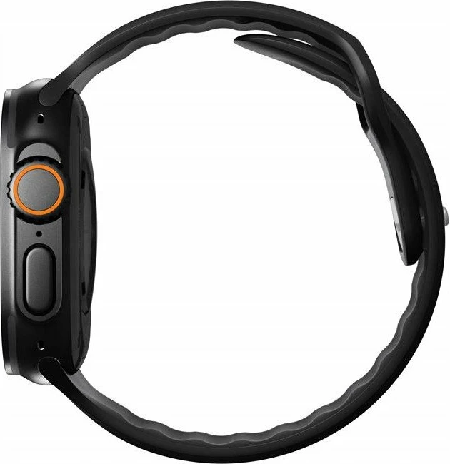 Rrip Smartwatch Nomad Tempo Band 49mm për Apple Watch Ultra 1/2/3, i zi