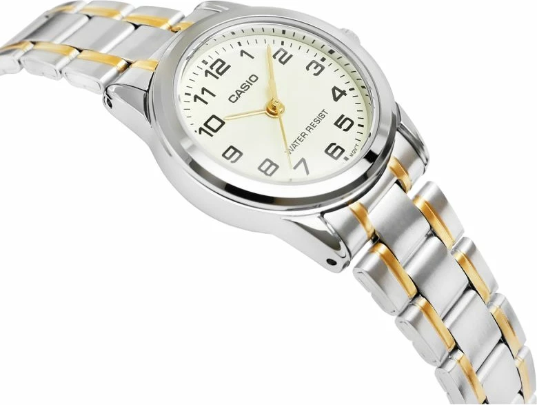 Orë dore për femra Casio, argjend e ar