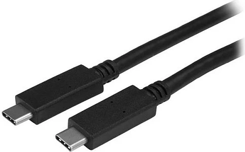 Kabllo USB-C StarTech USB315CC2M, 2m, USB 3.2 Gen 1, PD 60W 3A, 5Gbps, e zezë