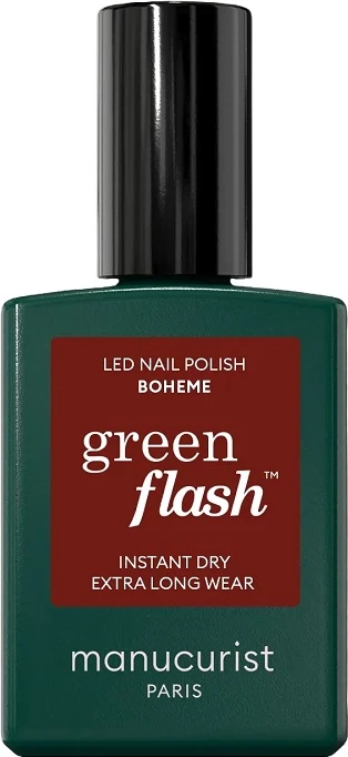Llak për thonj për femra Manucurist Green Flash Boheme, 15ml