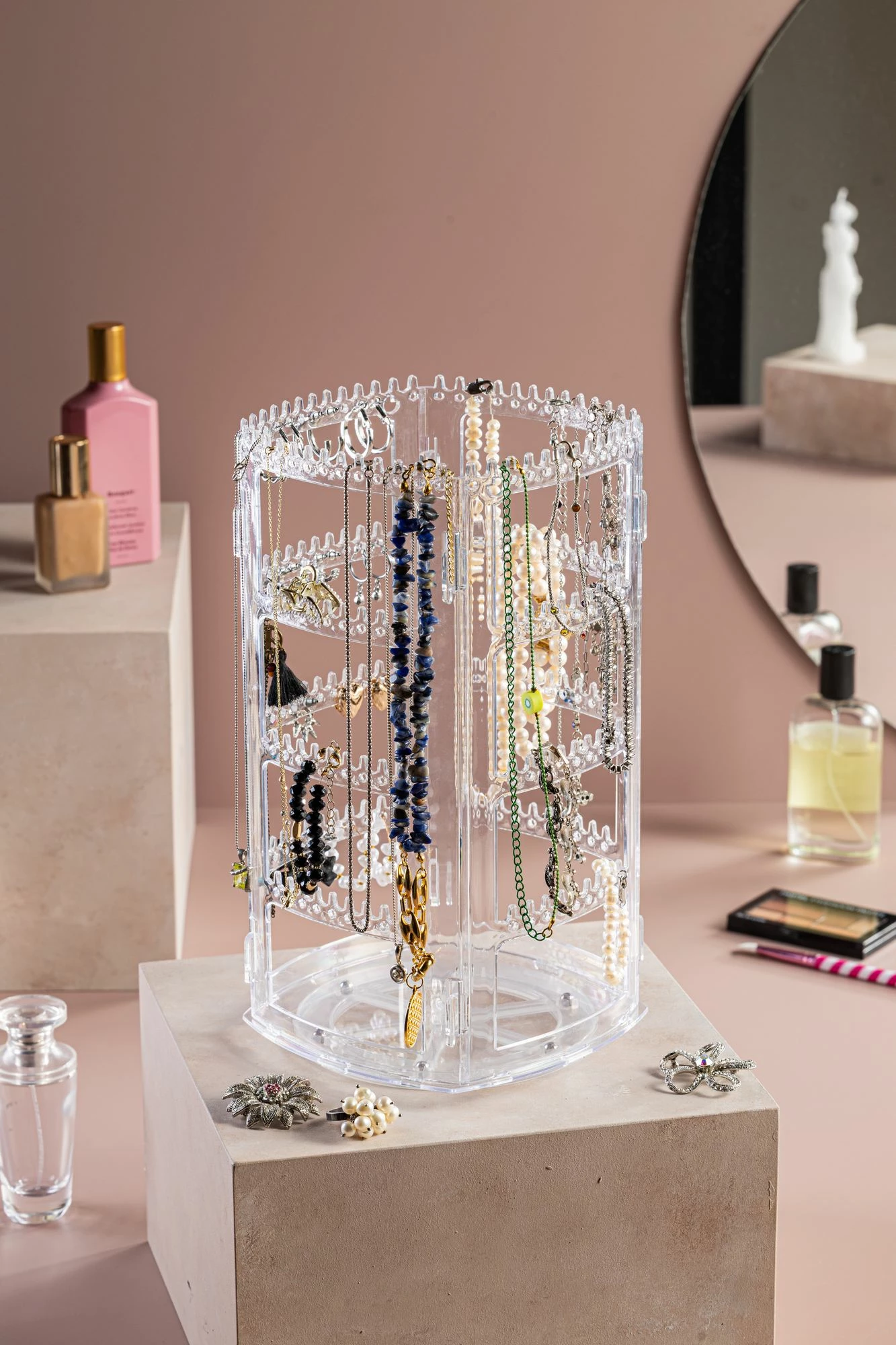 Organizues për make-up, transparent, Evila Originals, CPLS4RF