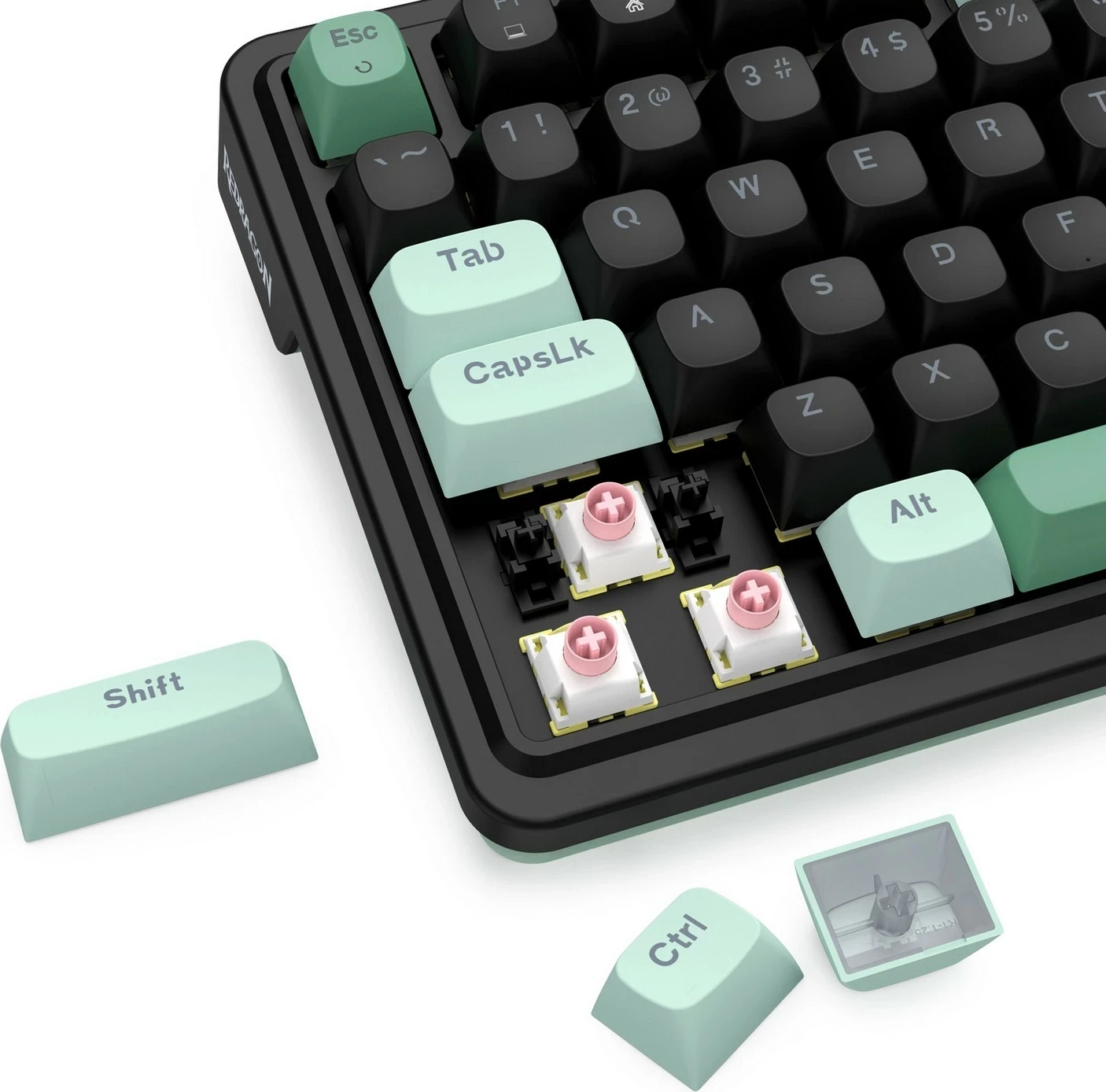 Tastierë Redragon EISA Magnetic K686BG-RGB-M, 96%, RGB, me tela, e zezë