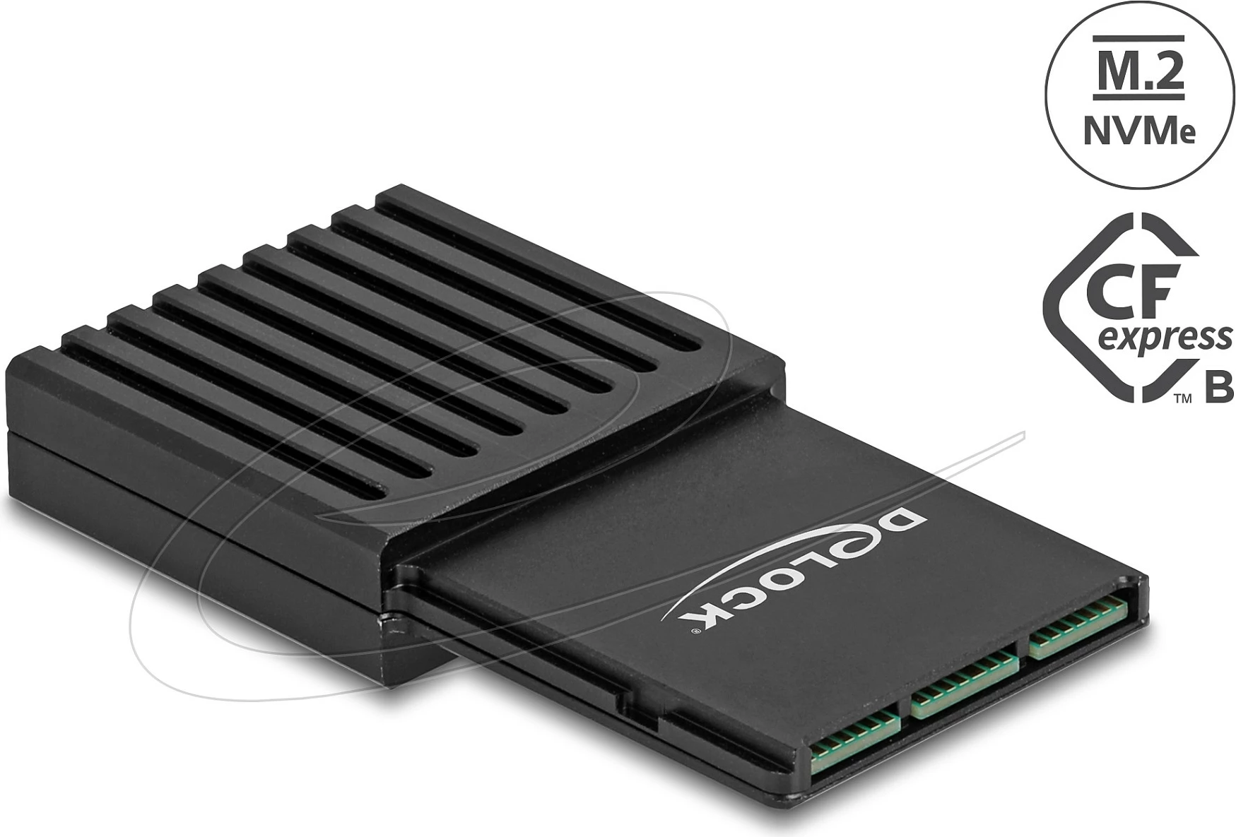 Adapter DeLOCK CFexpress në M.2, për Xbox, i zi