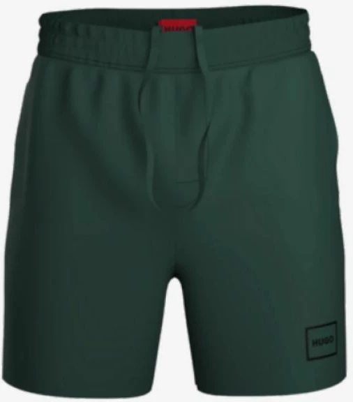 Shorce pizhame Hugo Loungewear Laze Open, të gjelbra