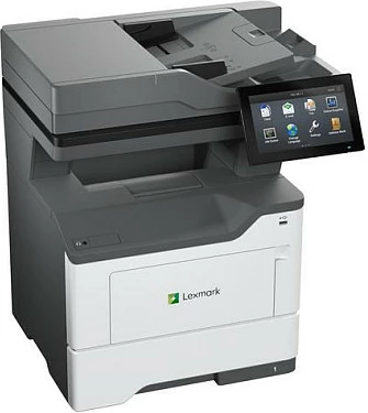 Printer multifunksional Lexmark MX632adwe, laser mono A4, duplex, ADF 100 fletë, ekran me prekje 7", gri/zezë