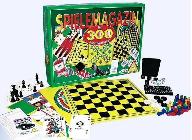 Set lojërash Piatnik 300 Games Aktion 175697, jeshile