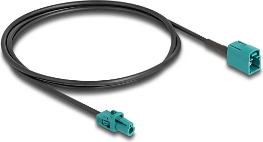 Kabllo DeLOCK Mini FAKRA Z quad B-Type, 1 m, aqua/zi