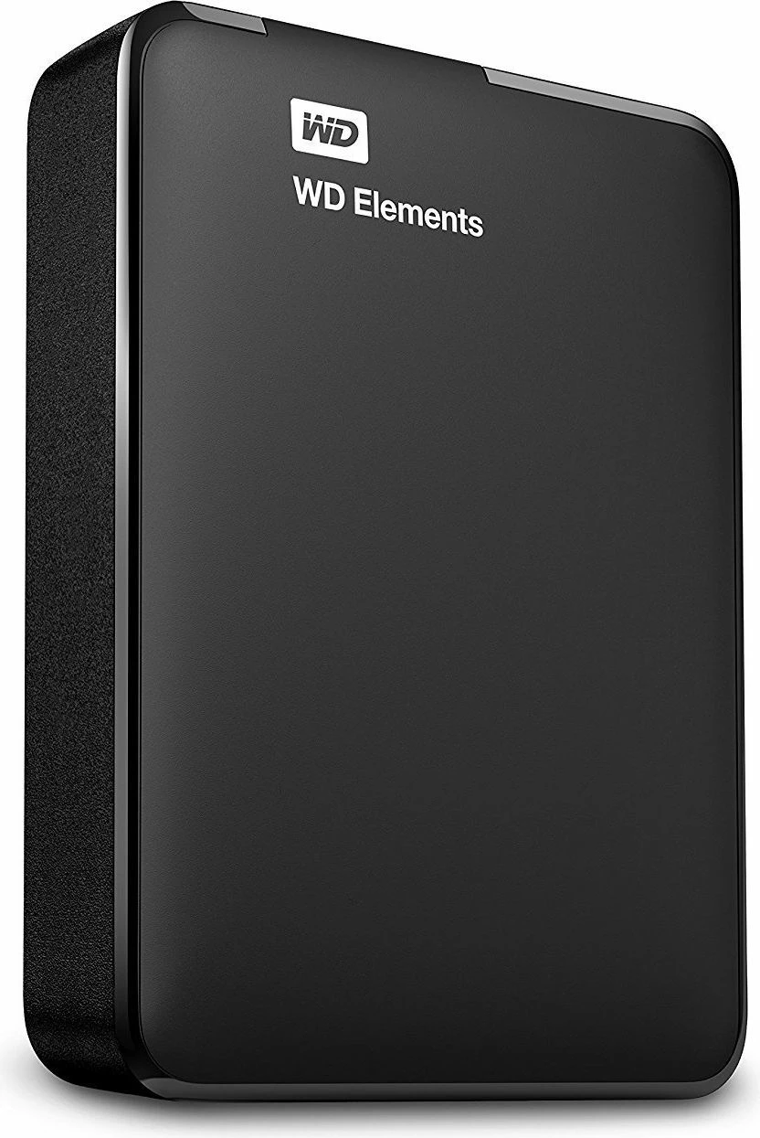 Hard disk i jashtëm WD Elements Portable WDBU6Y0040BBK-WESN 4TB USB 3.0 2.5", zi dhe bardhë