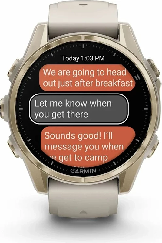 Smartwatch Garmin Fenix 8 AMOLED 43mm (010-02903-11), beige