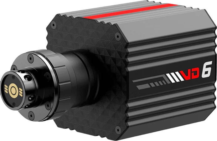 Bazë timoni direct-drive, PXN VD6, 6 Nm konstante 7 Nm kulmore, PC Windows, e zezë