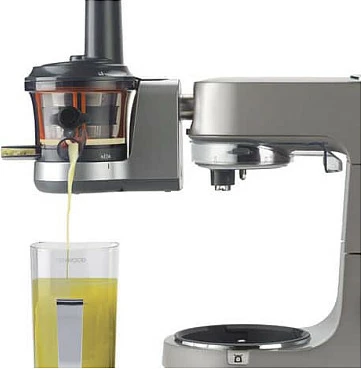 Shtrydhëse frutash slow juicer Kenwood KAX720PL, e zezë/argjendtë