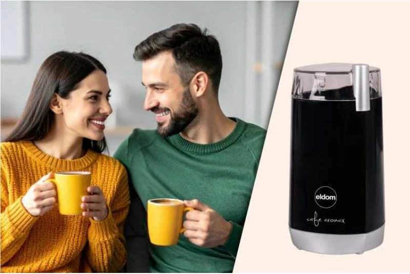bluarëse kafeje ELDOM MK40 CAFRO, e zezë