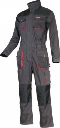 Kominoshe mbrojtëse pune LAHTI PRO L4150360 3XL (60), gri e errët/kuqe