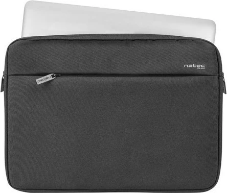 Mbështjellës laptopi Natec Clam, 15.6", Poliestër, i zi