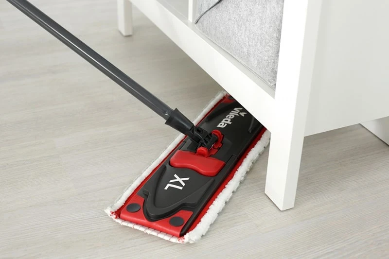 Set leckë rrotulluese Vileda TURBO 3in1 Microfibre 4023103227446, e zezë, e kuqe